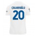 Maillot de foot Inter Milan Hakan Calhanoglu #20 Extérieur vêtements 2023-24 Manches Courtes